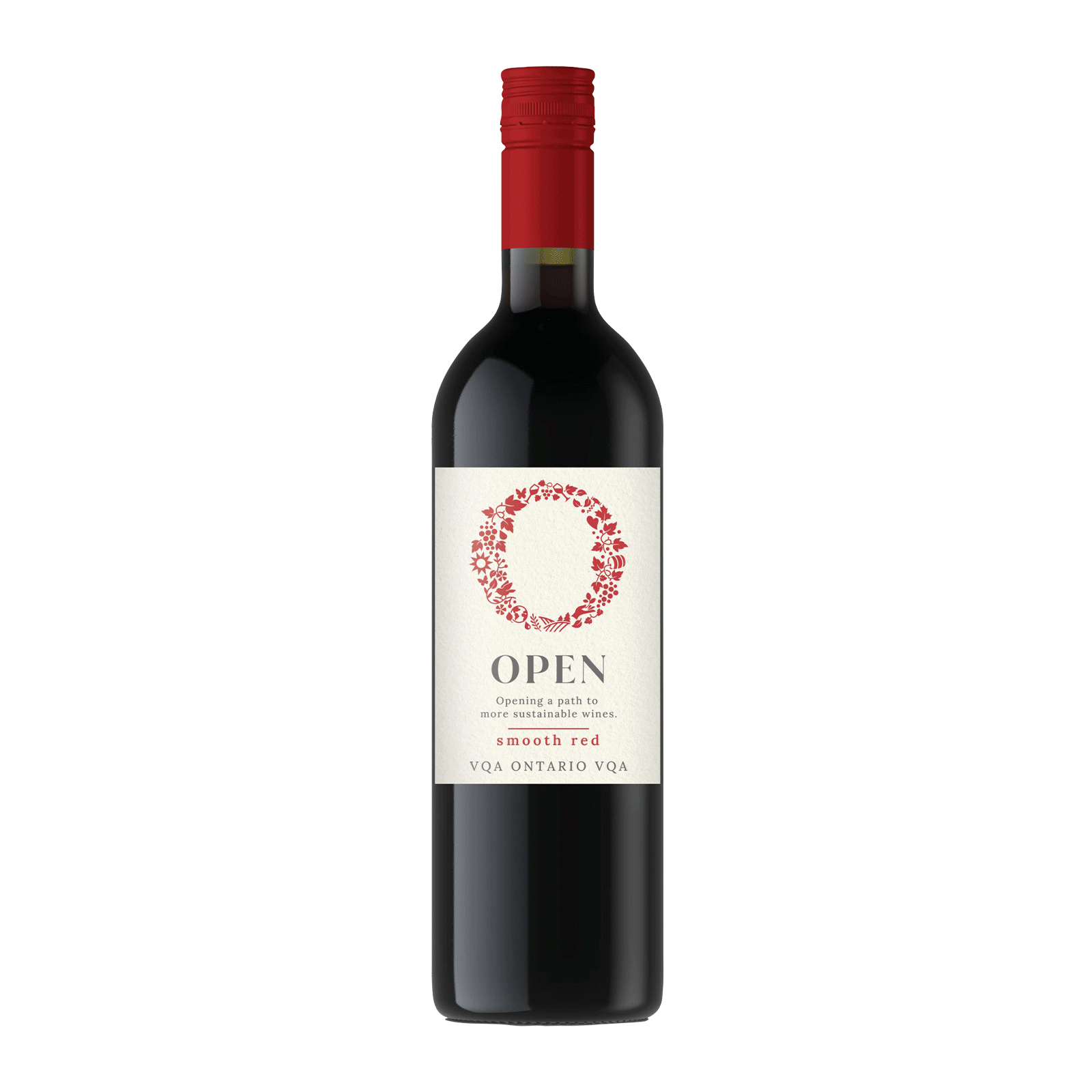 Open Smooth Red, 750 ml, large