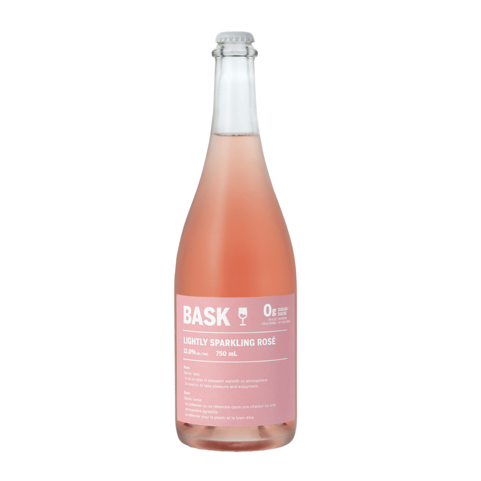 BASK Lightly Sparkling Rosé