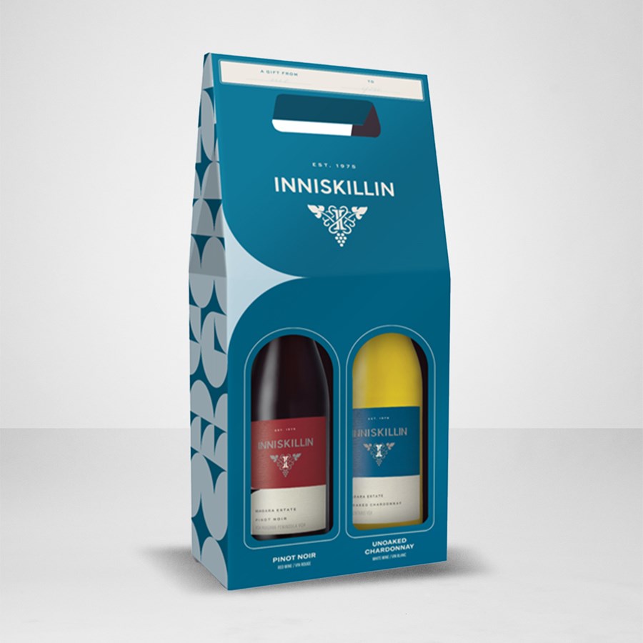 Inniskillin Gift Set (Pinot Noir and Unoaked Chardonnay) VQA