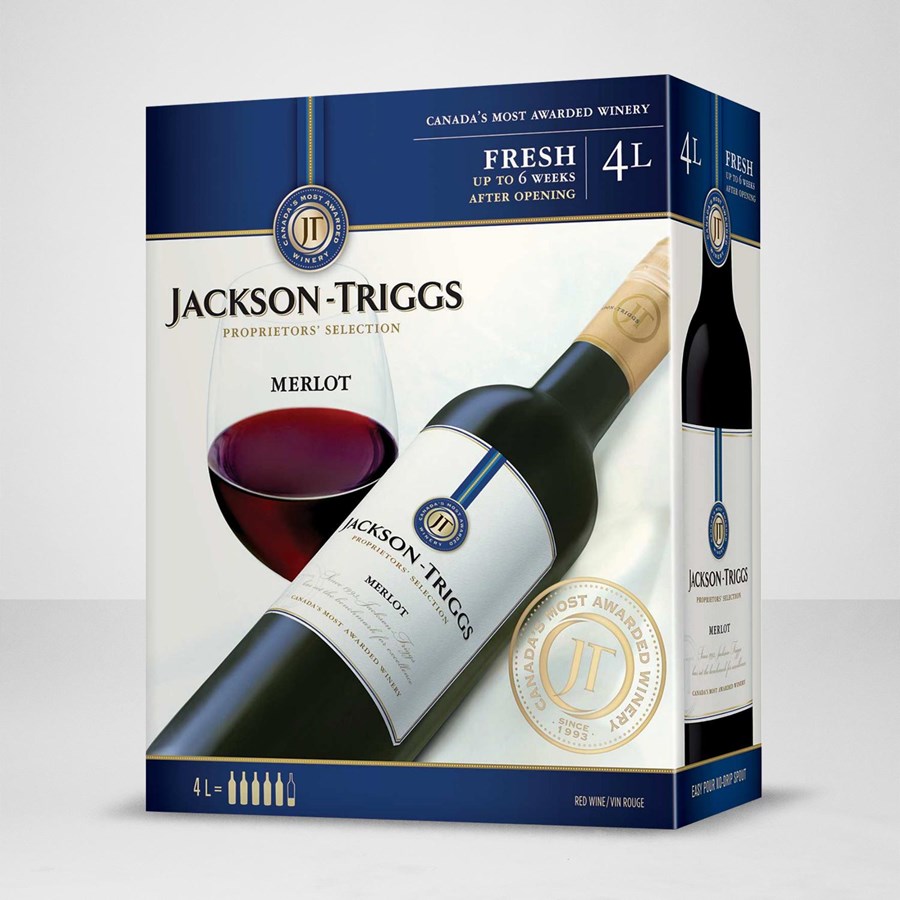 Jackson-Triggs Proprietors' Selection Merlot 4 litre bag
