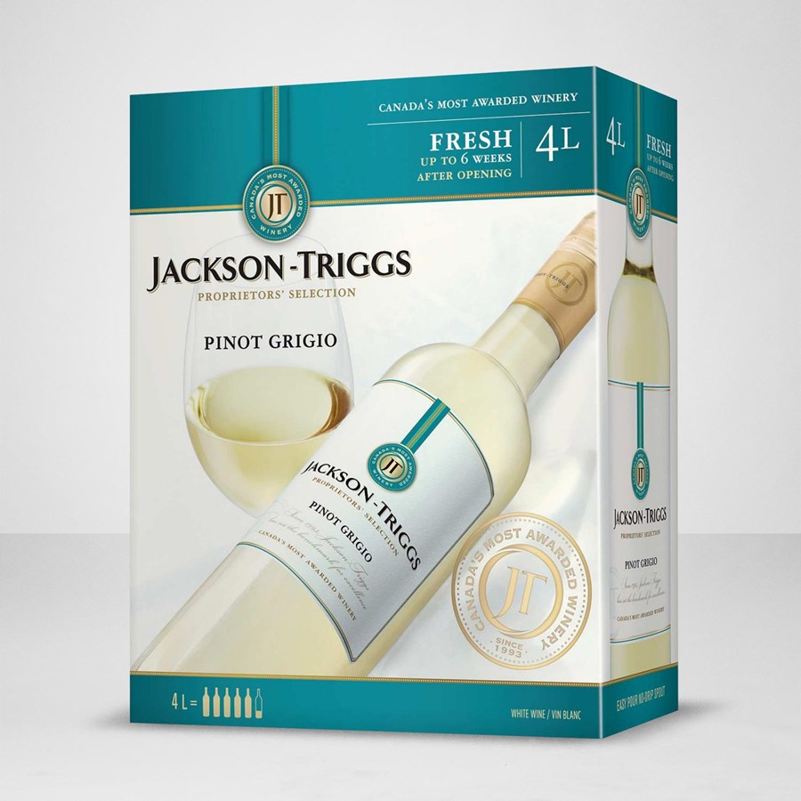 Jackson-Triggs Proprietors' Selection Pinot Grigio 4 litre bag