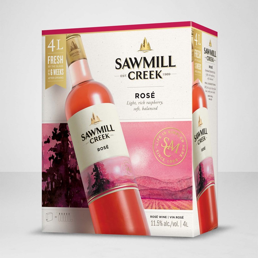 Sawmill Creek Rosé 4 litre box