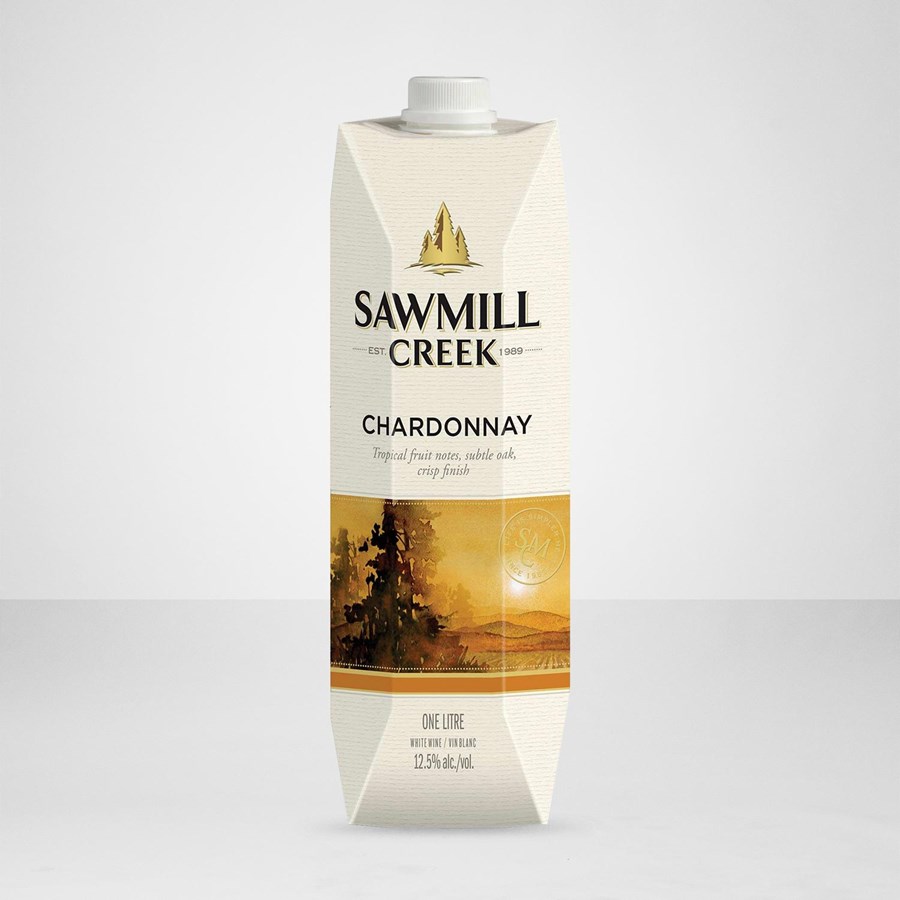 Sawmill Creek Chardonnay Tetra 1 litre bottle
