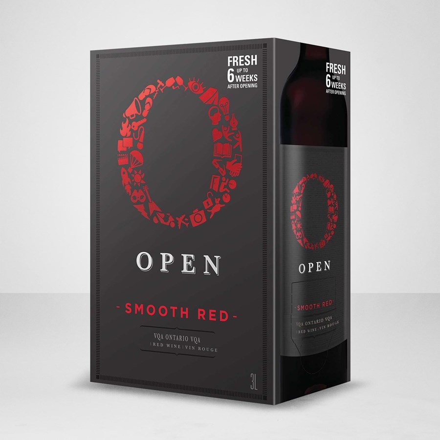 OPEN Smooth Red 3 litre bag