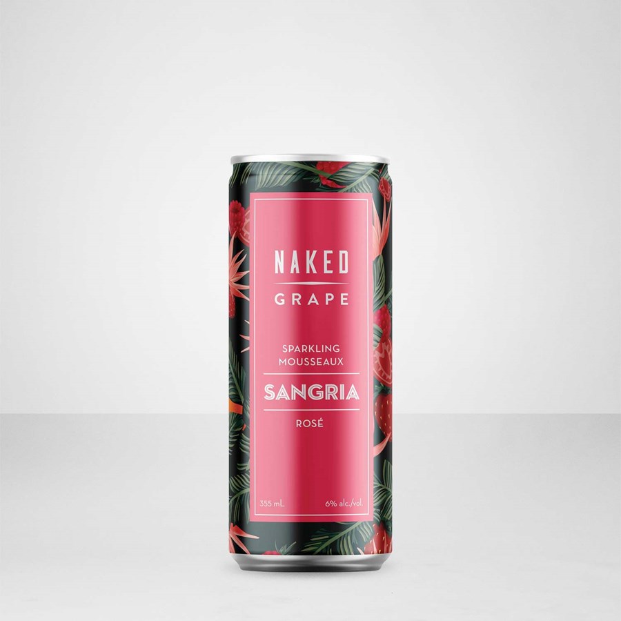 Naked Grape Can Rose Sangria 355 millilitre can