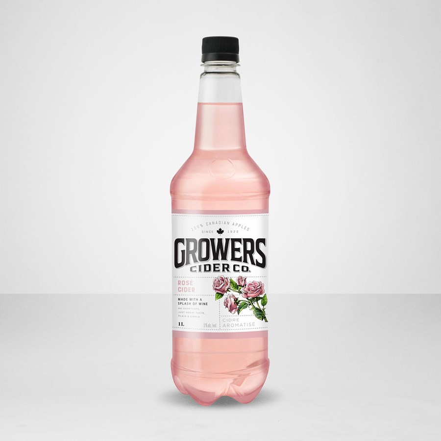 Growers Rose 1 litre bottle