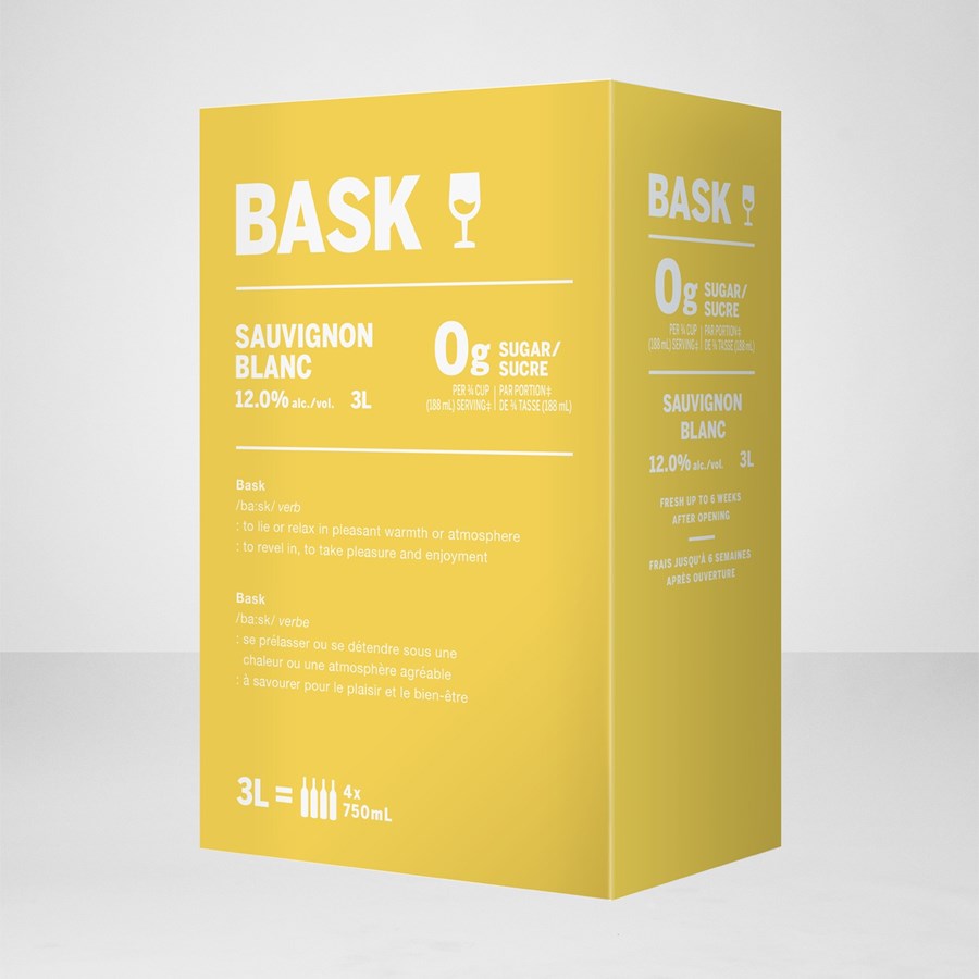 Bask Sauvignon Blanc 3 litre bottle