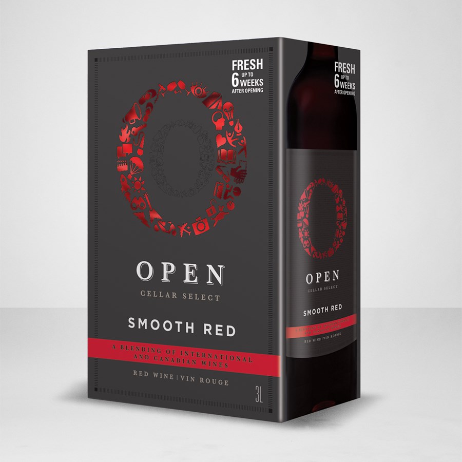 Open Smooth Red