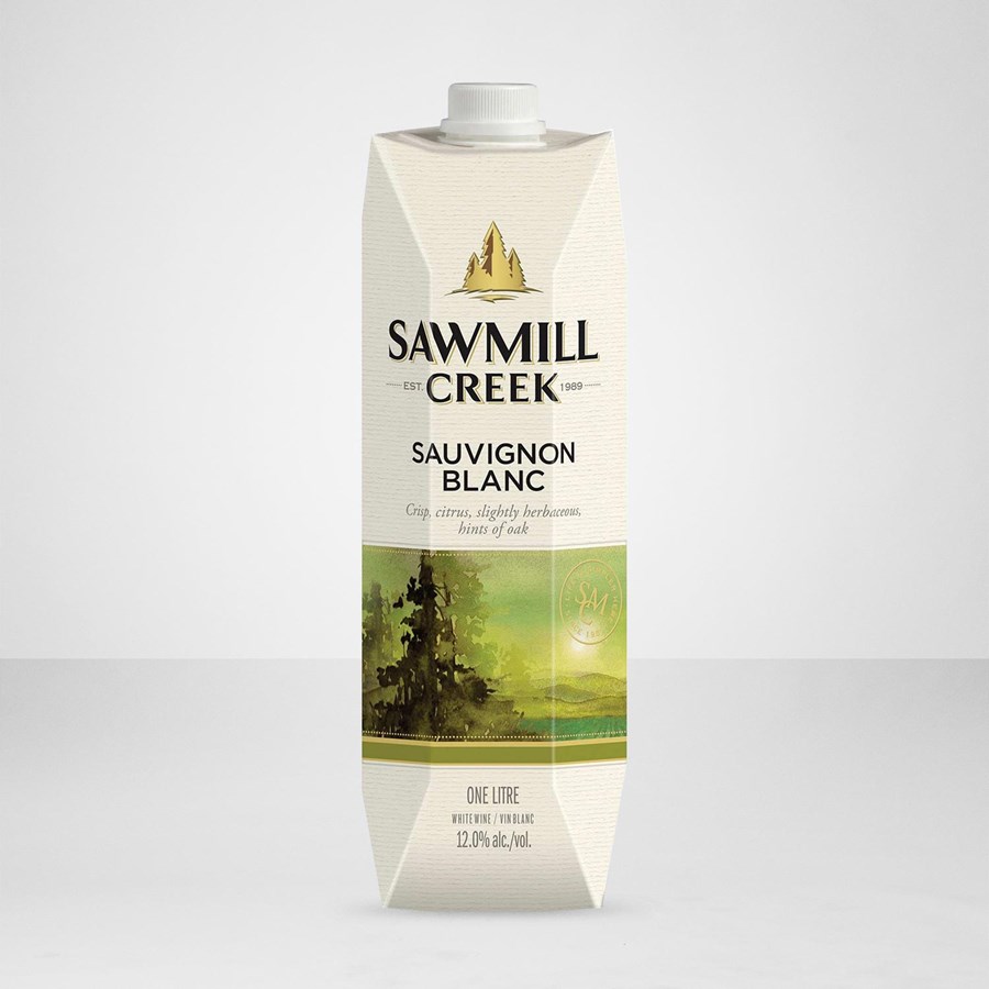 Sawmill Creek Sauvignon Blanc Tetra 1 litre bottle