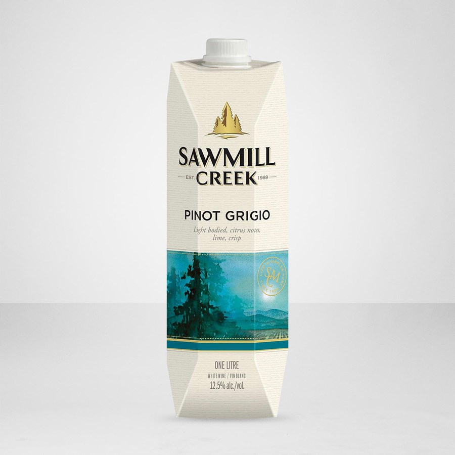 Sawmill Creek Pinot Grigio Tetra 1 litre bottle