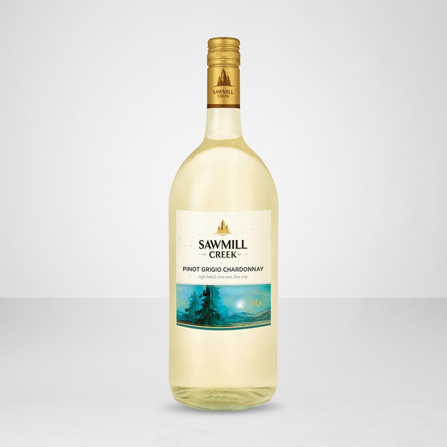 Sawmill Creek Pinot Grigio-Chardonnay 1.5 litre bottle