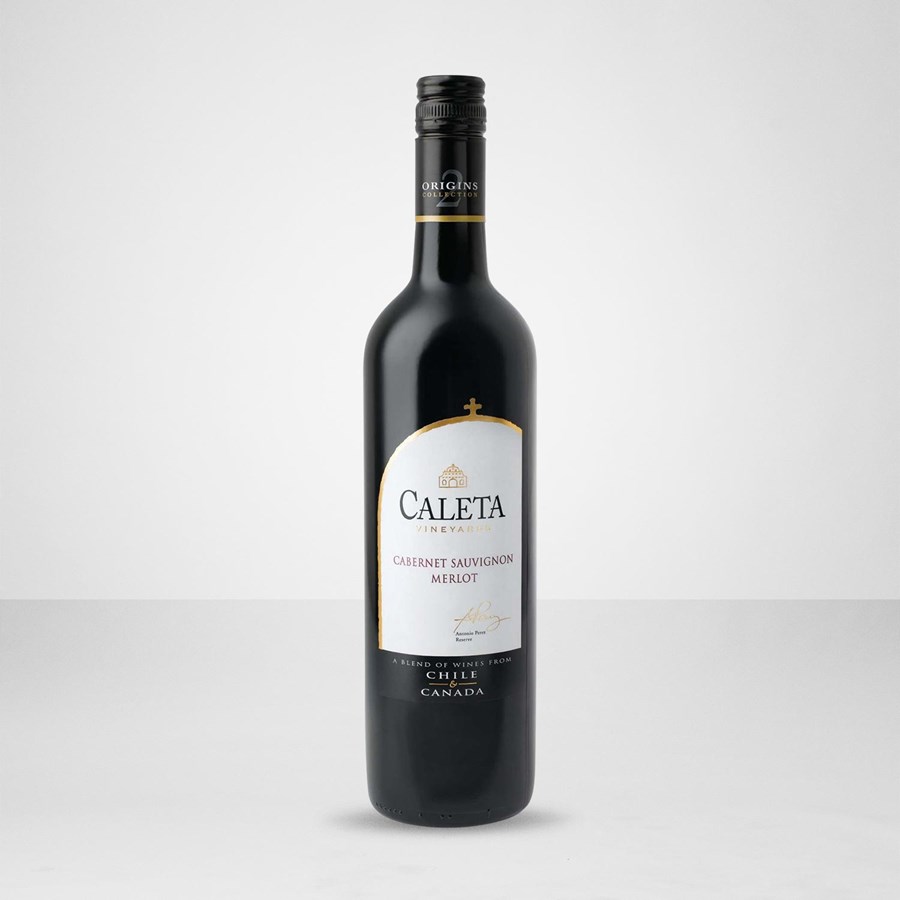 Caleta Cabernet Sauvignonn Merlot 750 millilitre bottle