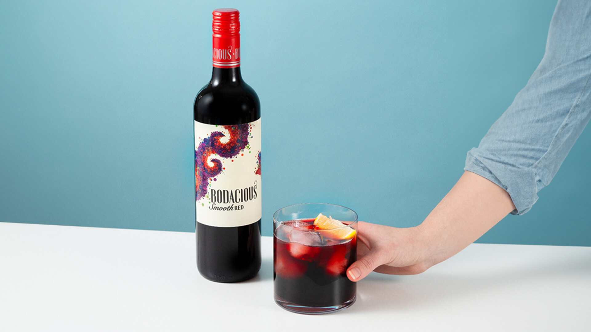 A Kalimotxo cocktail made with Bodacious Smooth Red.